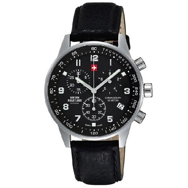 送料無料 スイス製swiss 人気 おすすめ Militaryスイスミリタリークロノグラフ 042st 1l