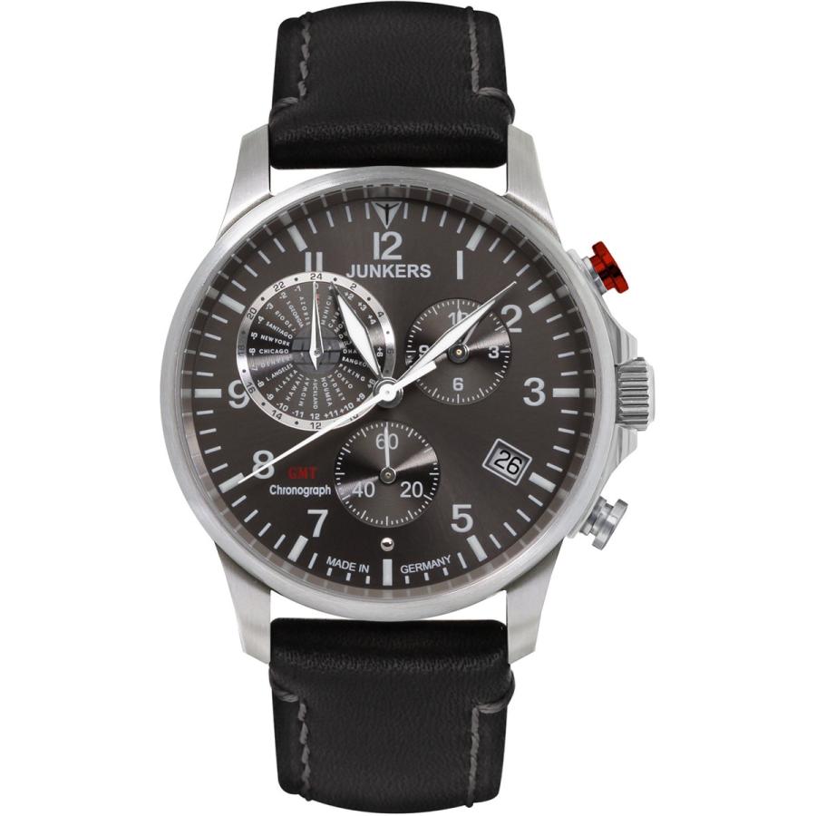 JUNKERS ユンカース 電池式クォーツ 腕時計 メンズ ケース幅:44mm 品番