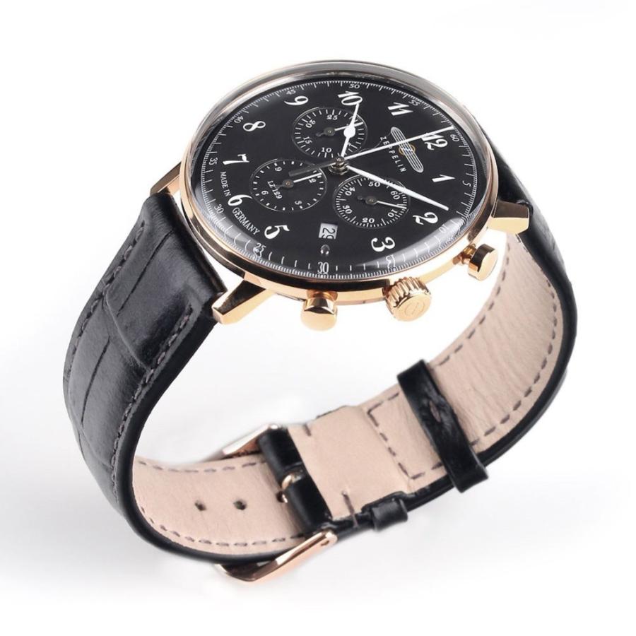 ドイツ製 ZEPPELIN ツェッペリン Hindenburg クロノグラフ 7084-2