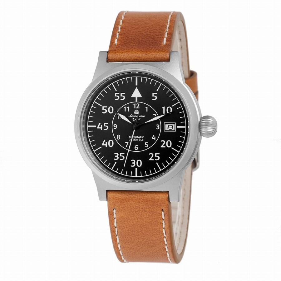 Aeromatic1912 エアロマティック1912 ドイツブランド 自動巻き（手巻き機能あり） 腕時計 メンズ ケース幅:40mm  品番:A1143X :A1143X:Googoods グーグッズ 輸入時計本舗 - 通販 - Yahoo!ショッピング
