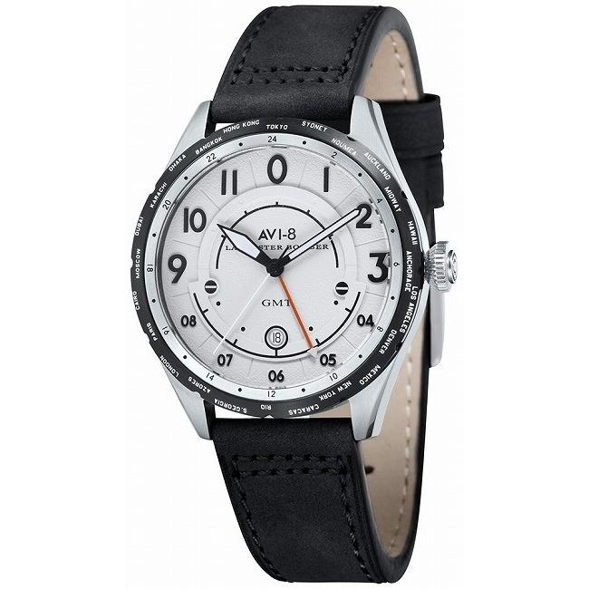 メンズ 腕時計 英国ブランド クォーツ AVI-8 アヴィエイト GMT  