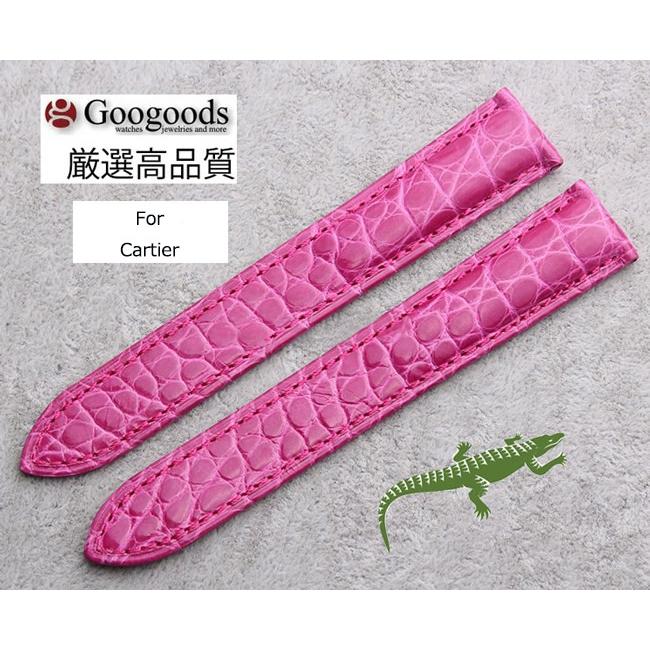 For カルティエ タンク ワニレザーベルト 受注生産品 腕時計