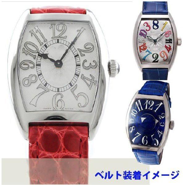 For FRANCK MULLER フランク・ミュラー 汎用ワニレザーベルト 受注生産品 腕時計 交換ベルト ワニ革 クロコ 18/19/20/21/22mm clb039｜googoods｜04