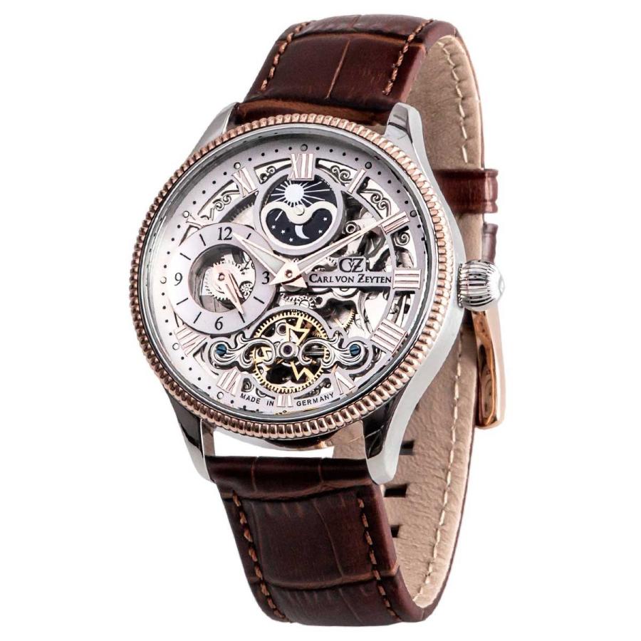 腕時計 メンズ 自動巻 ドイツ製 ドイツ時計 CvZ カール・フォン・ツォイテン CarlvonZeyten CvZ0034RWH