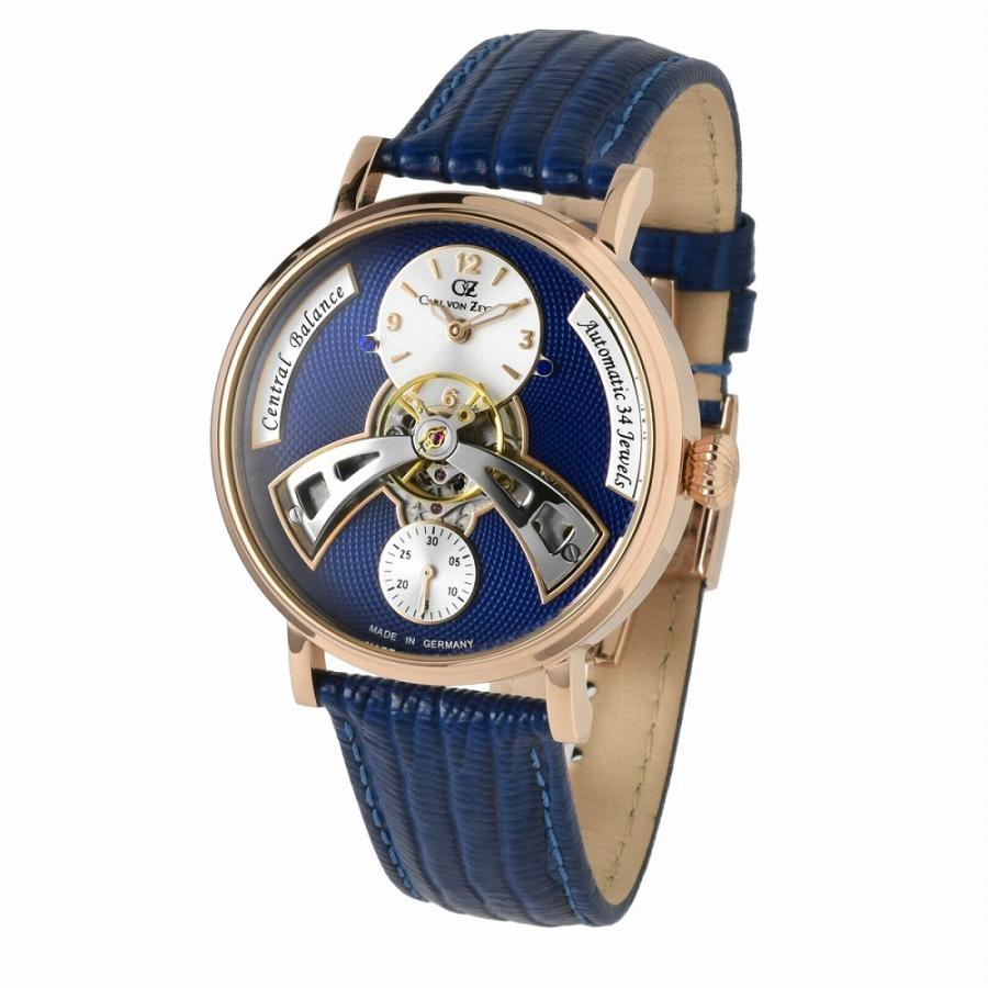 腕時計 メンズ 自動巻 ドイツ製 ドイツ時計 Carl Von Zeyten カール フォン ツォイテン ケース幅 44mm 品番 Cvz0042rbl Cvz0042rbl Googoods グーグッズ 輸入時計本舗 通販 Yahoo ショッピング
