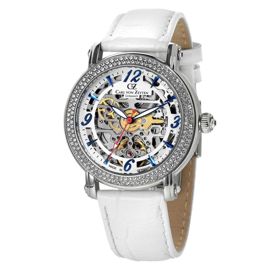 腕時計 レディース 自動巻 ドイツ製 ドイツ時計 Cvz カール フォン ツォイテン Carlvonzeyten Cvz0061wh Cvz0061wh Googoods グーグッズ 輸入時計本舗 通販 Yahoo ショッピング