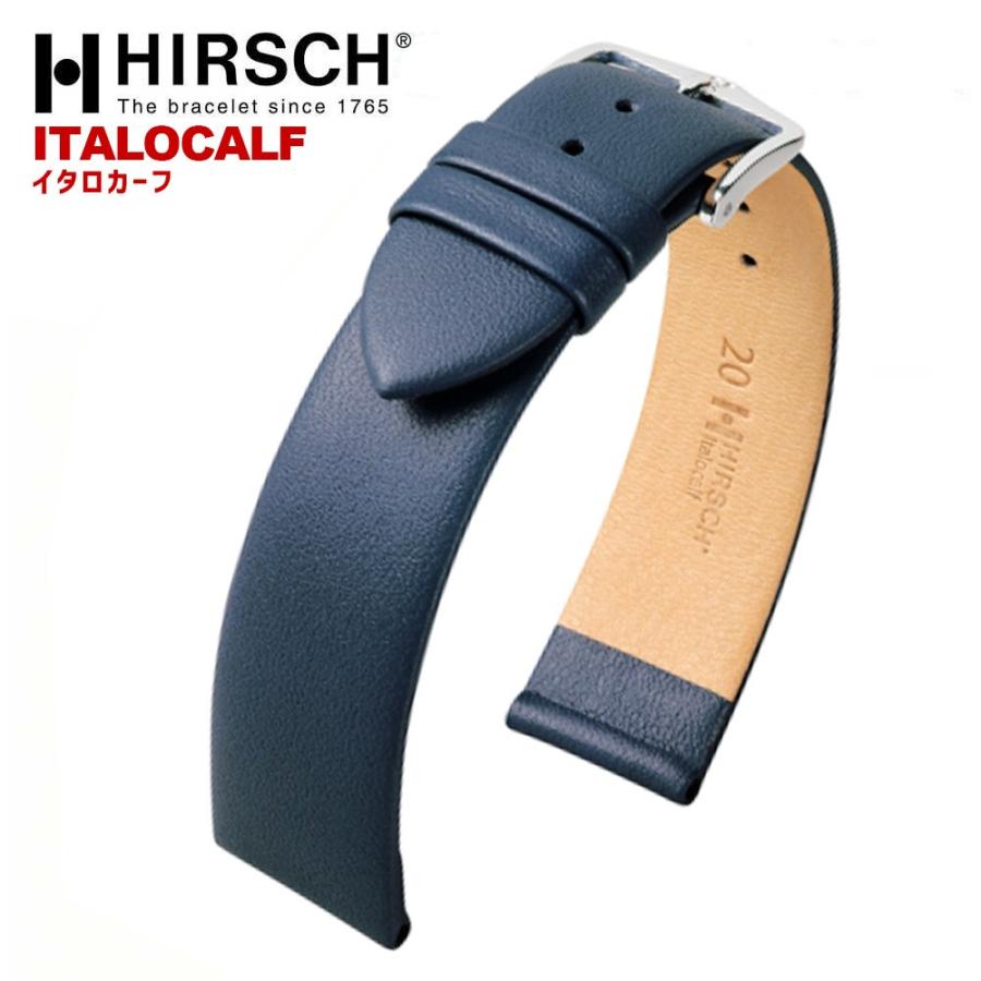HIRSCH ヒルシュ ITALOCALF イタロカーフ レザーベルト 時計バンド