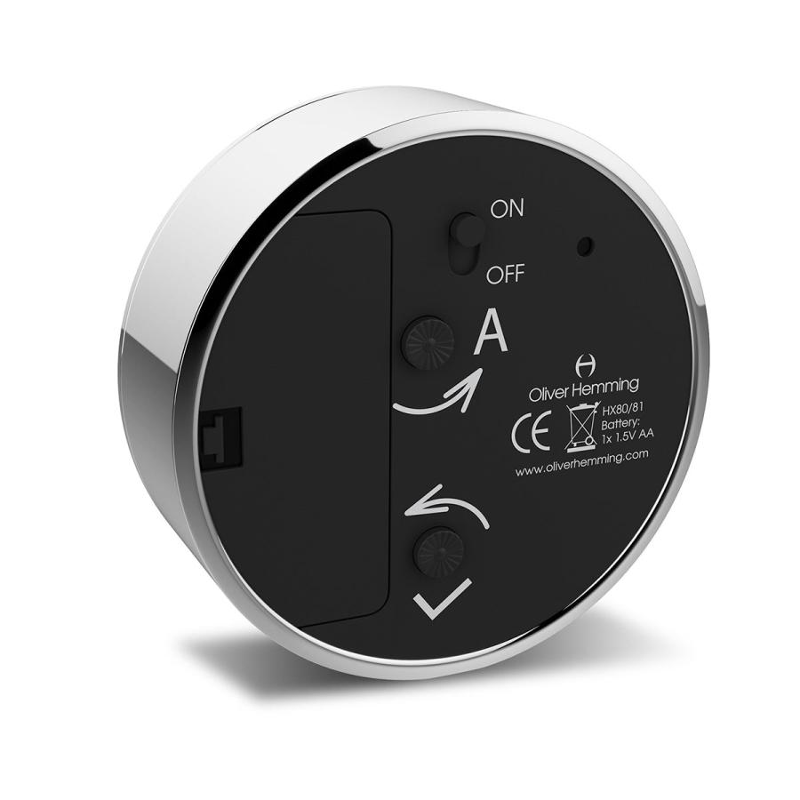 Oliver Hemming アナログ置時計 Desire Alarm Clocks