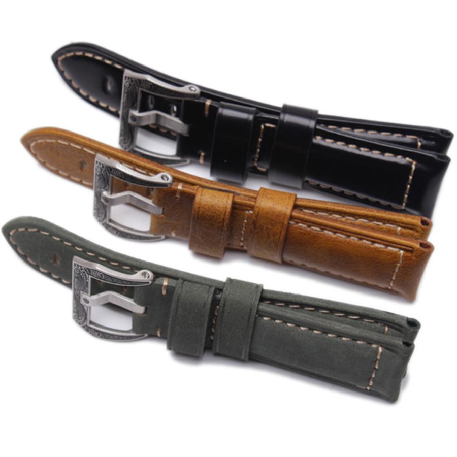 For PANERAI レザーベルト 幅24mm/26mm LB286 : Googoods