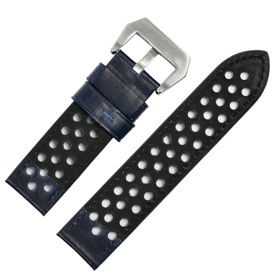 For PANERAI パネライ向け 交換用 腕時計ベルト 社外品 レザー