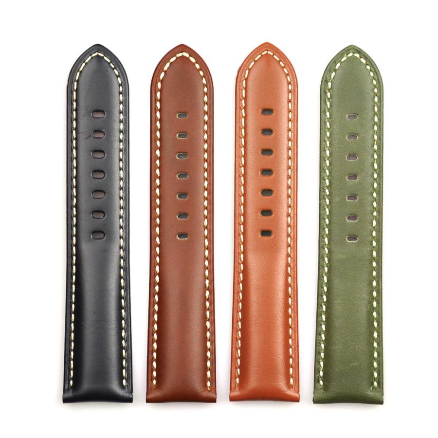 For PANERAI パネライ レザーベルト 時計バンド 汎用品 幅22mm