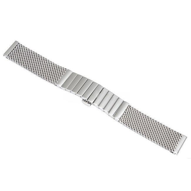 ＝Masami＝IWC ステンレススチール メッシュベルト For IWC & 汎用 幅20/22mm 高級メッシュメタル腕時計バンド MSB108