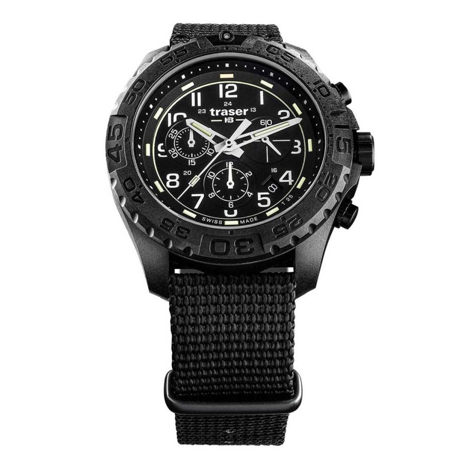traser トレーサー 電池式クォーツ 腕時計 メンズ ケース幅:44mm 品番