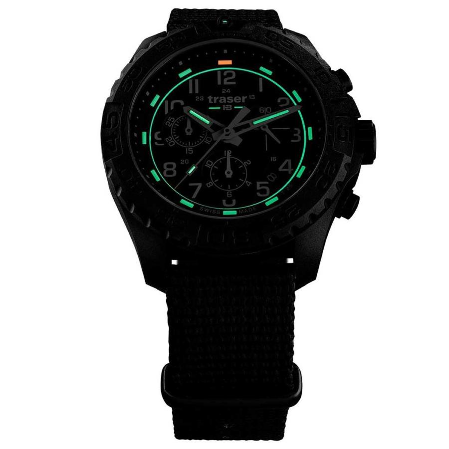 traser トレーサー 電池式クォーツ 腕時計 メンズ ケース幅:44mm 品番
