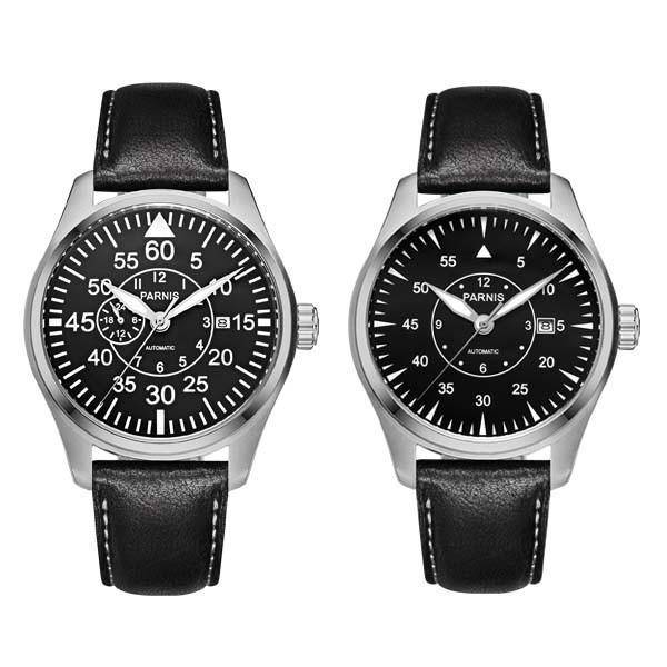 メンズ腕時計 PARNIS パーニス自動巻きカレンダー automatic PA6063