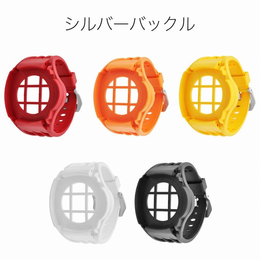 For PANERAI パネライ 社外品 腕時計バンド ラバーベルト 取付24mm