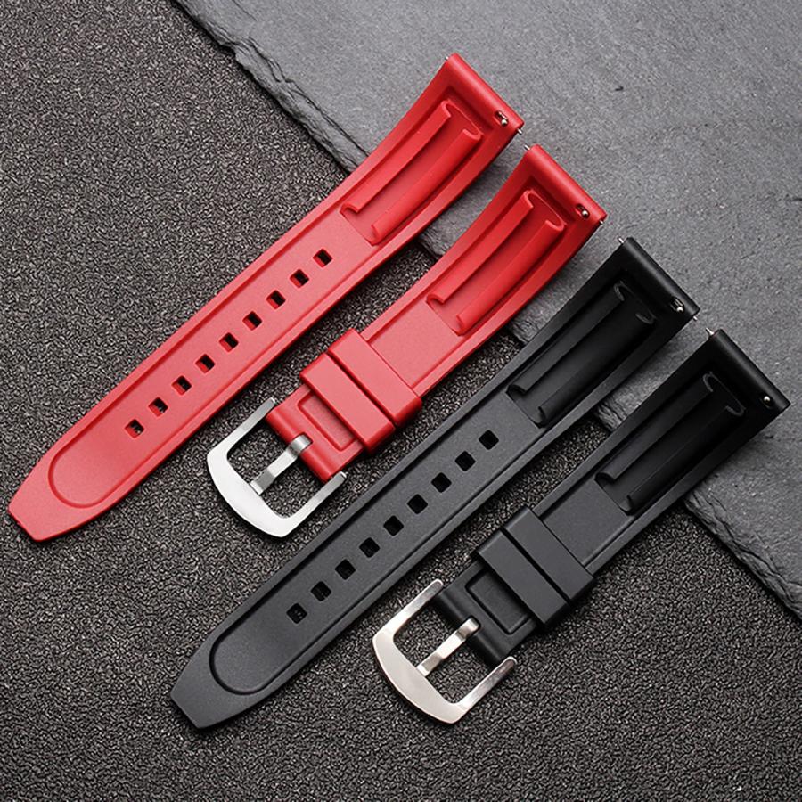 交換用 腕時計ベルト フッ素ゴム ラバーバンド 汎用品 幅mm 22mm 24mm Rsb135 Rsb135 Googoods グーグッズ 輸入時計本舗 通販 Yahoo ショッピング