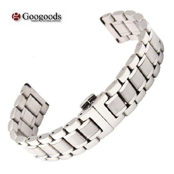 For LONGINES ロンジン & 汎用 ステンレスベルトSB206 取付幅14/16/18