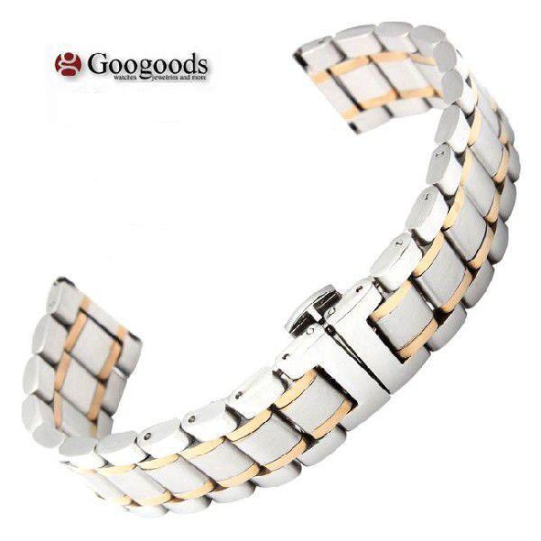 For LONGINES ロンジン & 汎用 ステンレスベルトSB206 取付幅14/16/18