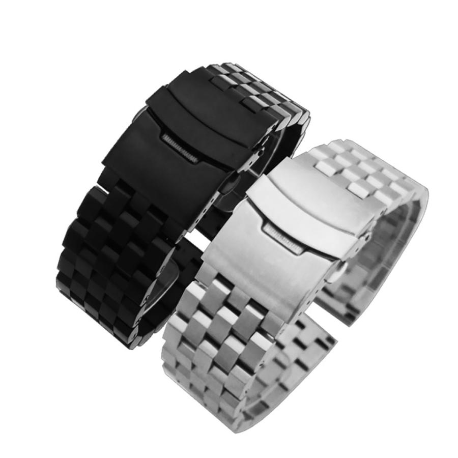 ステンレスベルト 時計バンド 汎用品 幅20mm/22mm/24mm SB701