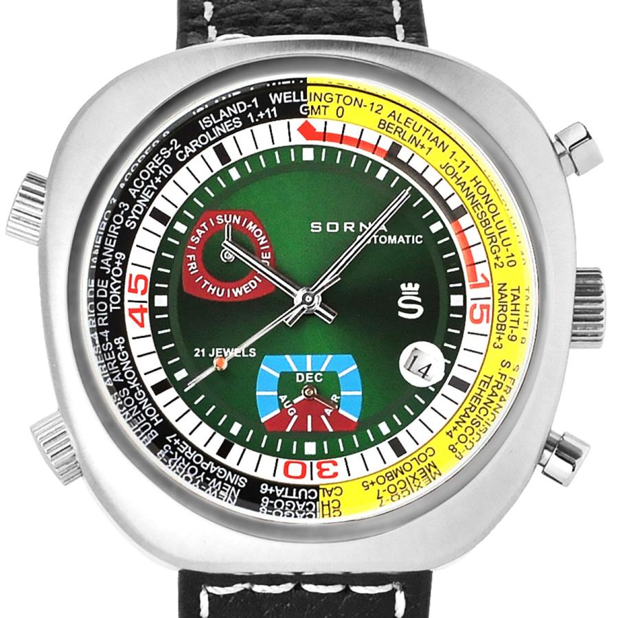 SORNA アナログ腕時計 ジャンク品 ヴィンテージレア物 citizen オートマチック 21石 ジャンク レア アンティーク