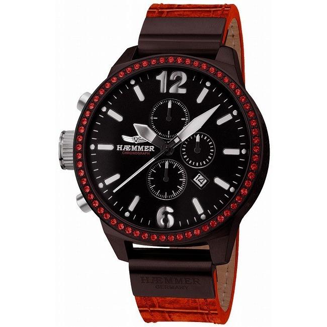 ヘンマー HAEMMER 大型フェイス レディース メンズ 腕時計 UC-01 限定生産 クロノグラフ 腕時計 【超歓迎】