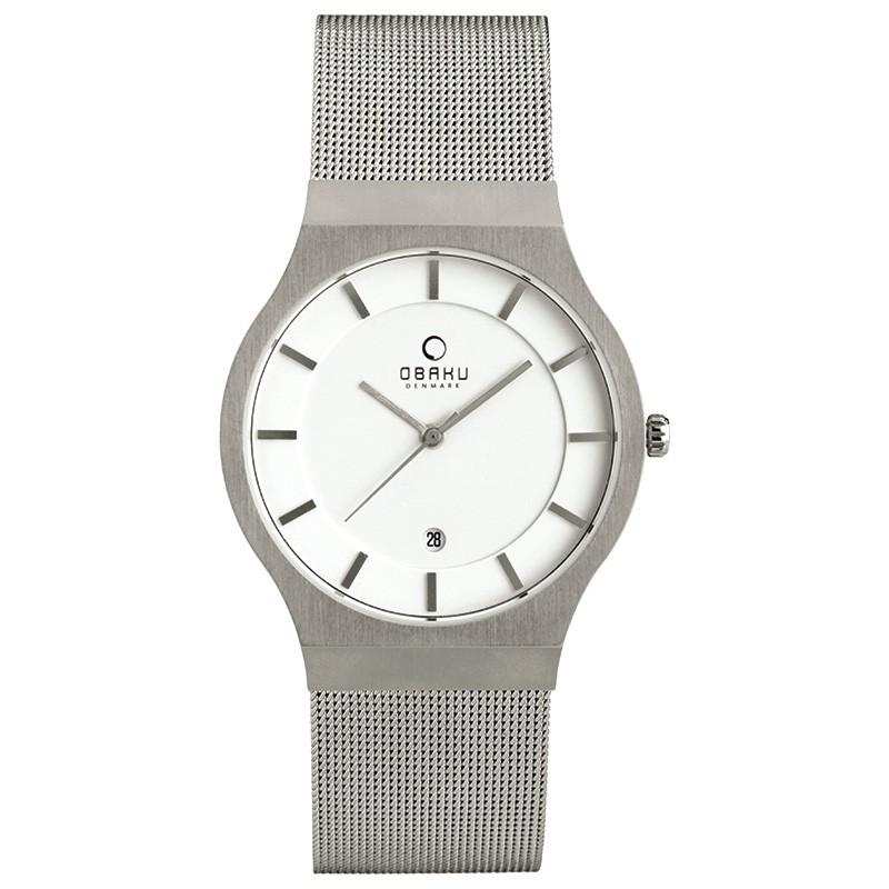 メンズ 腕時計 デンマークブランド クォーツ OBAKU オバック