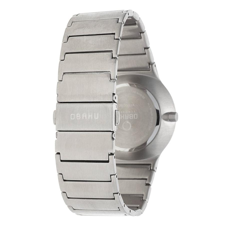 クオーツ時計　デンマーク製 メンズ 腕時計 デンマークブランド クォーツ OBAKU オバック V133GCISC