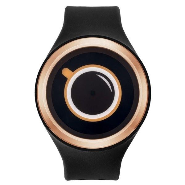 腕時計 メンズ レディース おしゃれ カラフル オレンジ ZEROO ゼロ COFFEE TIME コーヒータイム W00301B05SR02｜googoods｜02