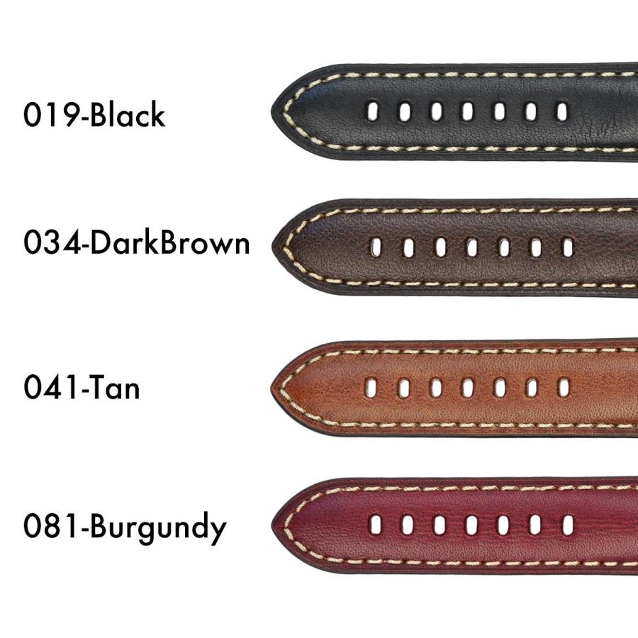 腕時計 22mm用 レザーベルト 革ベルト 3本セット MORELLATO 時計 - 時計 