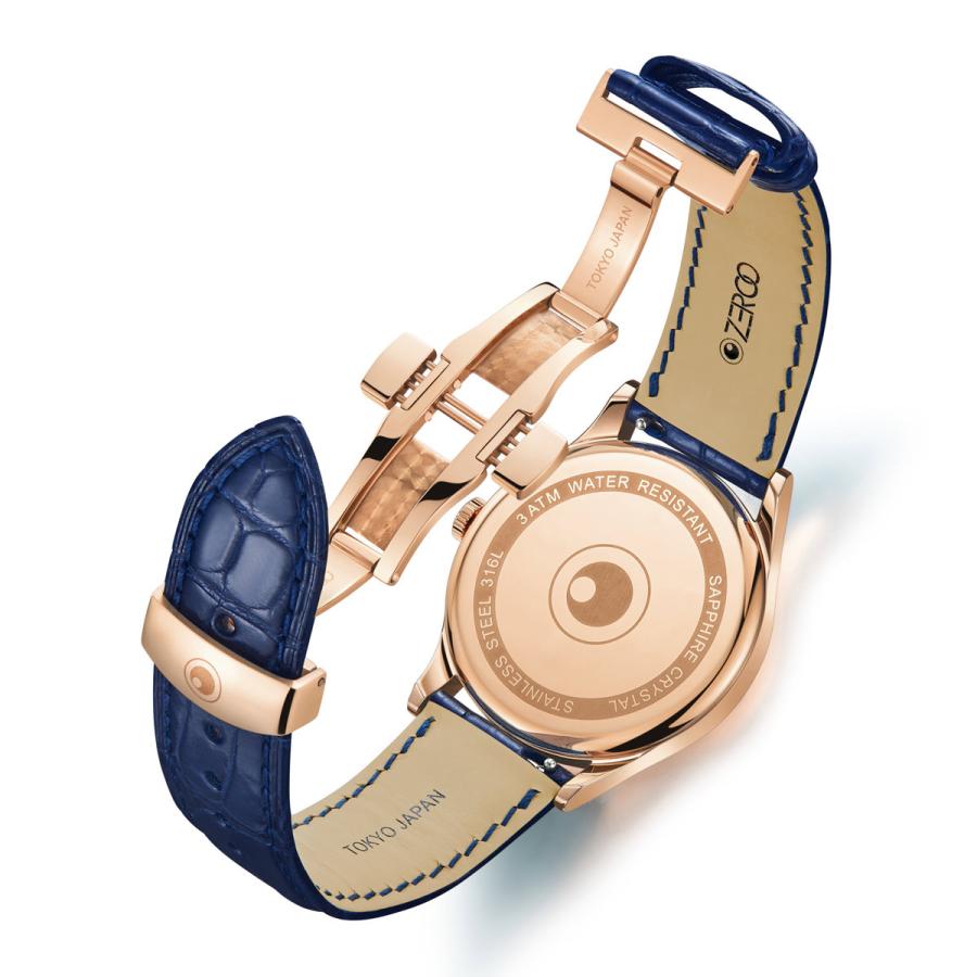 腕時計 メンズ 40代 ムーンフェイズ サファイアガラス 電池式クォーツ