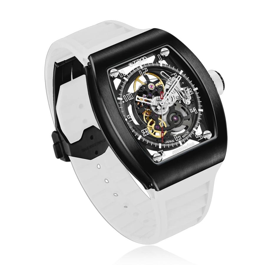 ZEROO 【受注生産】腕時計 機械式 自動巻き サファイアガラス