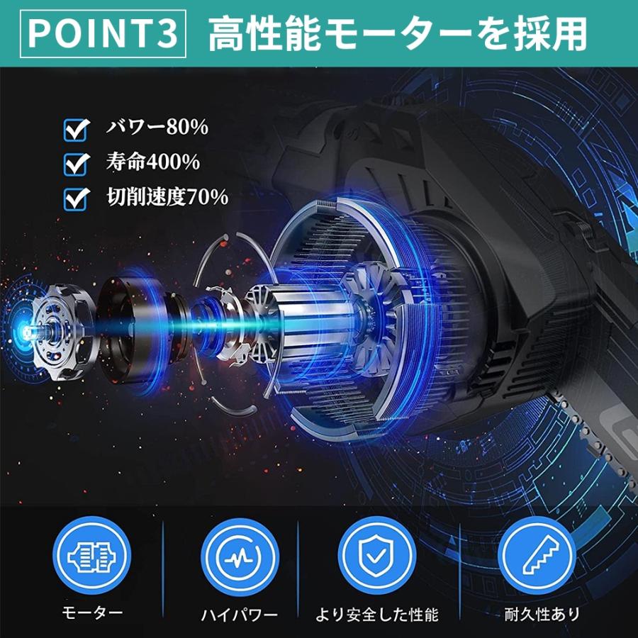 レシプロソー 充電式 18V 21V マキタ バッテリー互換対応 電動ノコギリ 電動のこぎり チェーンソー 女性 強力 軽量 工具 本体のみ 【HJ01】1年保証｜goood-shop｜04