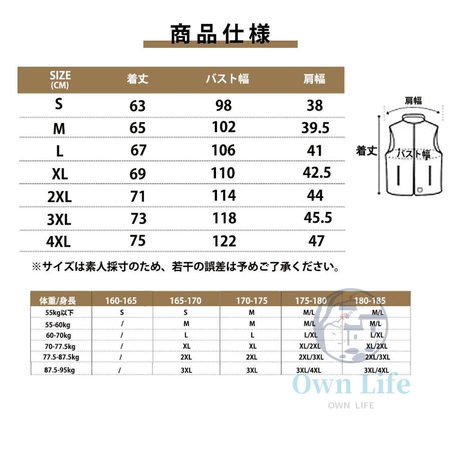 【50%OFF♪ 数量限定 】福袋 2024 電熱ベスト バッテリー 13つエリア発熱 ヒートベスト 日本製 電熱ウェア 3段温度調整 前後独立温度設定 usb 速暖 送料無料｜goood-shop｜13