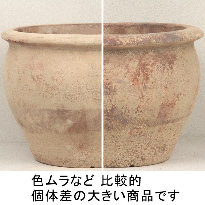 植木鉢 おしゃれ 丸つぼ型 アンティーク 素焼き鉢 テラコッタ 鉢 小
