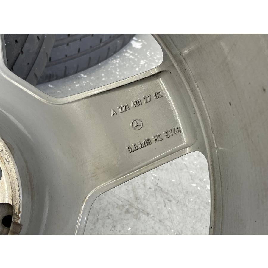 メルセデスベンツ Sクラス W221純正 AMG 19インチ 8.5/9.5+43 5H114.3 