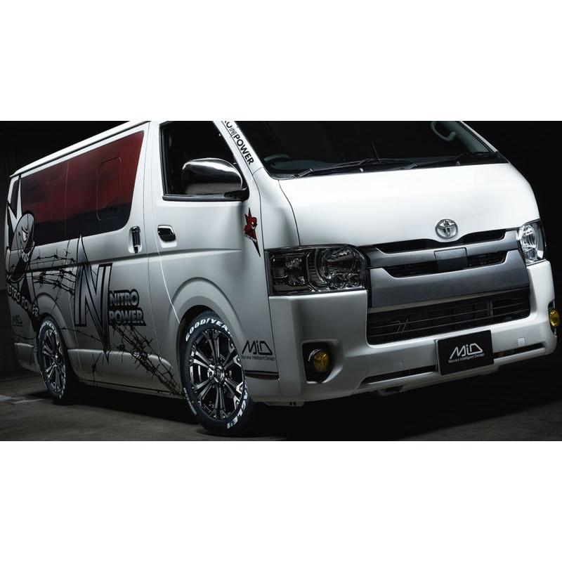 [美品] ハイエース　ナイトロパワー ジャベリン  17インチ NITRO POWER（ナイトロパワー） ジャベリン 17x6.5+38 6H139.7