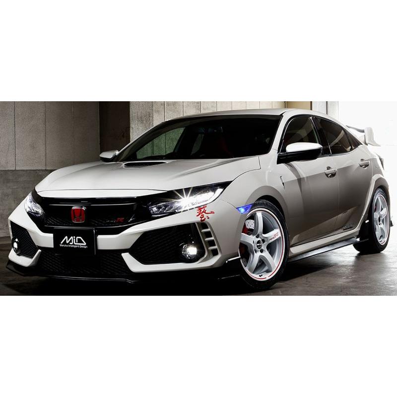 RMP RMP RACING R50 18x8.5+45 5H120 ブラック/リムレッドライン 4本注文で送料無料 ...