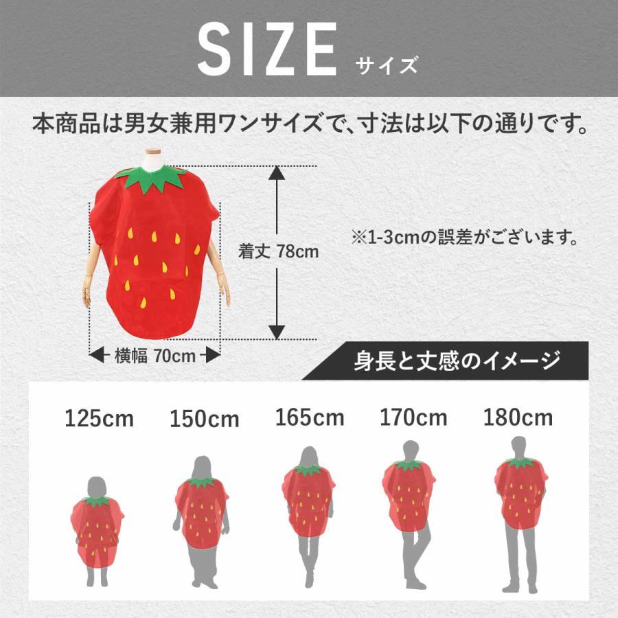 いちご コスプレ 衣装 野菜 着ぐるみ コスチューム イチゴ 苺 : いいひ