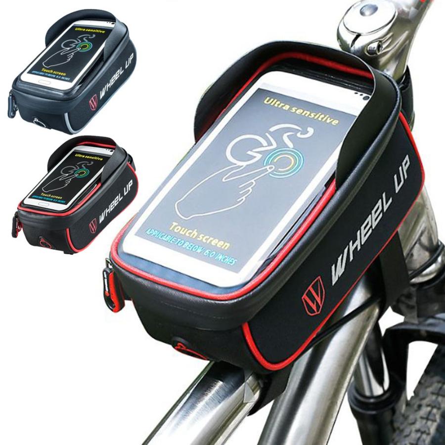 自転車 フロント フレーム バッグ ロードバイク 防水 スマホ収納 A872 いいひ Yahoo ショッピング店 通販 Yahoo ショッピング