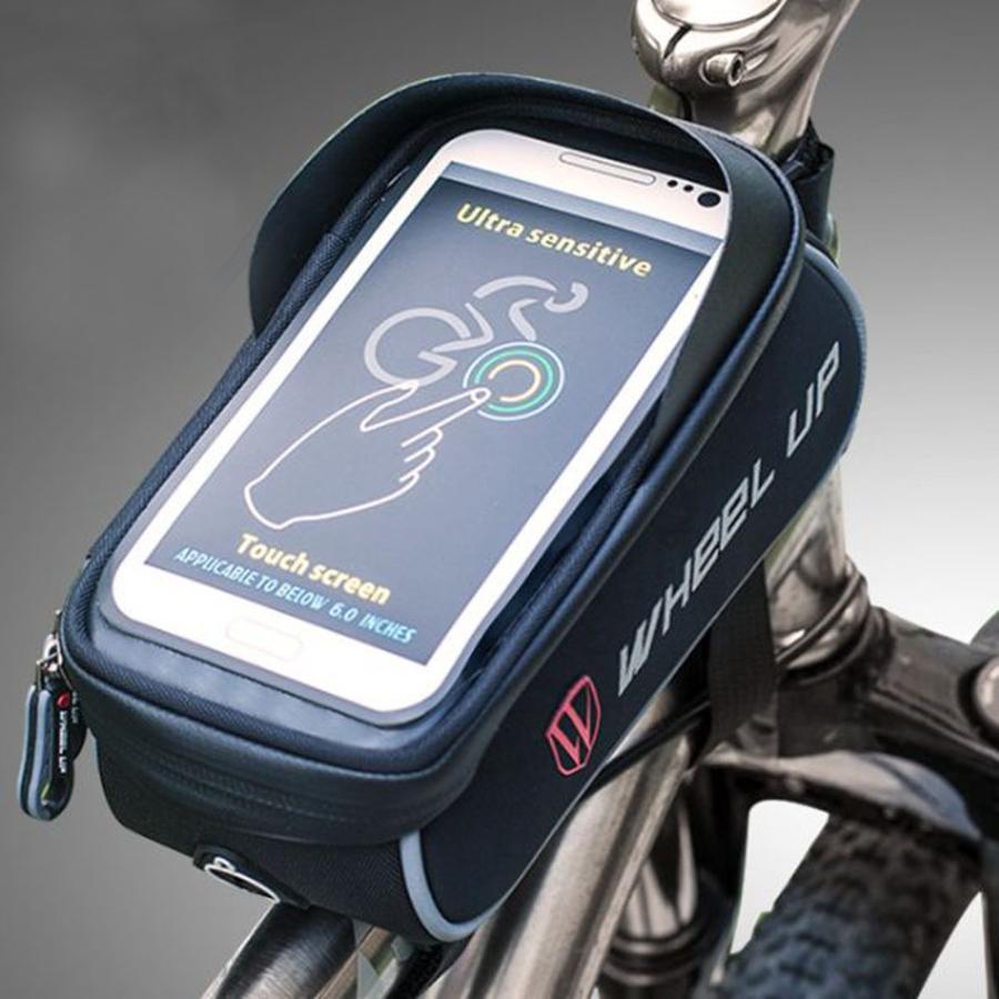 自転車用フレームバッグ 防水性でスマホ操作も可能 楽天市場】自転車 バッグ 自転車バッグ フレームバッグ フロント