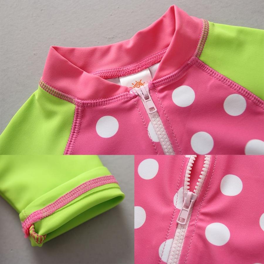 ベビー 水着 女の子 70 75 80 おしゃれ 赤ちゃん 水着 ロンパース 可愛い 水着 子供 ラッシュガード 帽子 セット C333 いいひ Yahoo ショッピング店 通販 Yahoo ショッピング