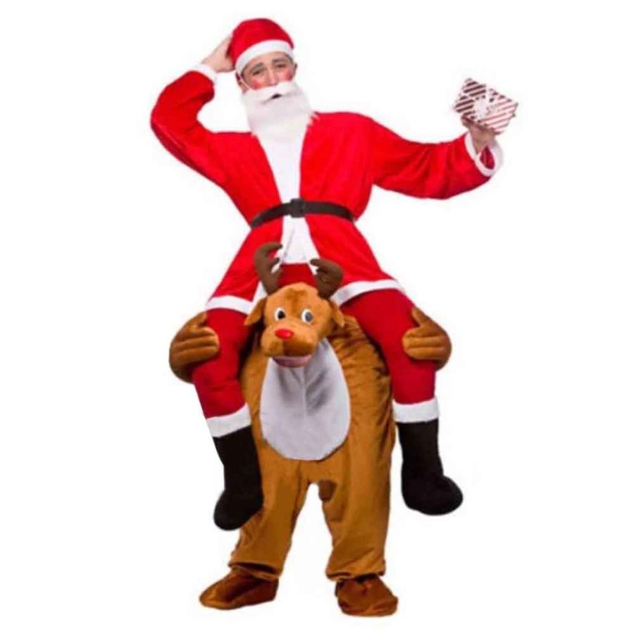 サンタ コスプレ メンズ サンタクロース 衣装 おもしろ 面白い クリスマス コスチューム｜goovice