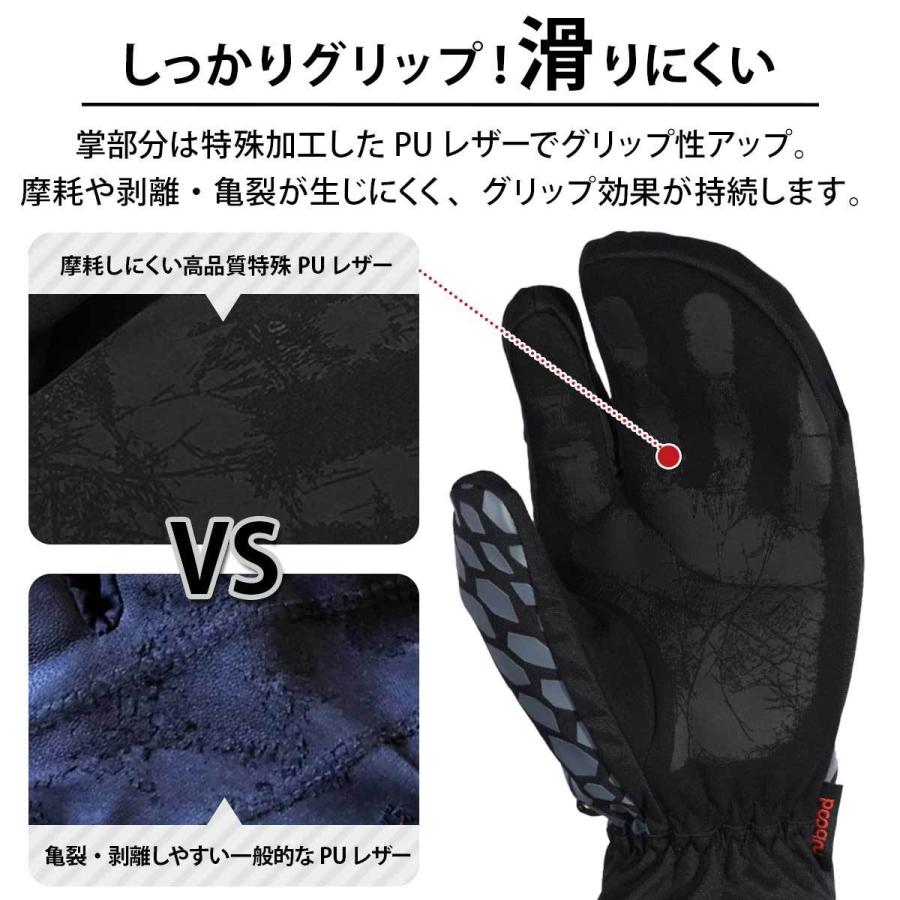 スノーボード グローブ ミトン 3本指 スノボ スキー 手袋 レディース メンズ スマホ タッチ 防水 冬 女性 男性 C737 いいひ Yahoo ショッピング店 通販 Yahoo ショッピング