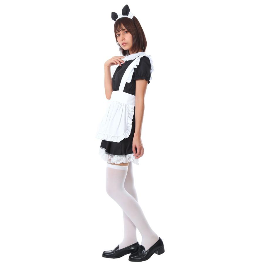 メイド服 猫 コスプレ かわいい メイド 衣装 コスチューム セクシー 猫耳 カチューシャ 黒猫 ハロウィン 仮装 3点セット C928 いいひ Yahoo ショッピング店 通販 Yahoo ショッピング