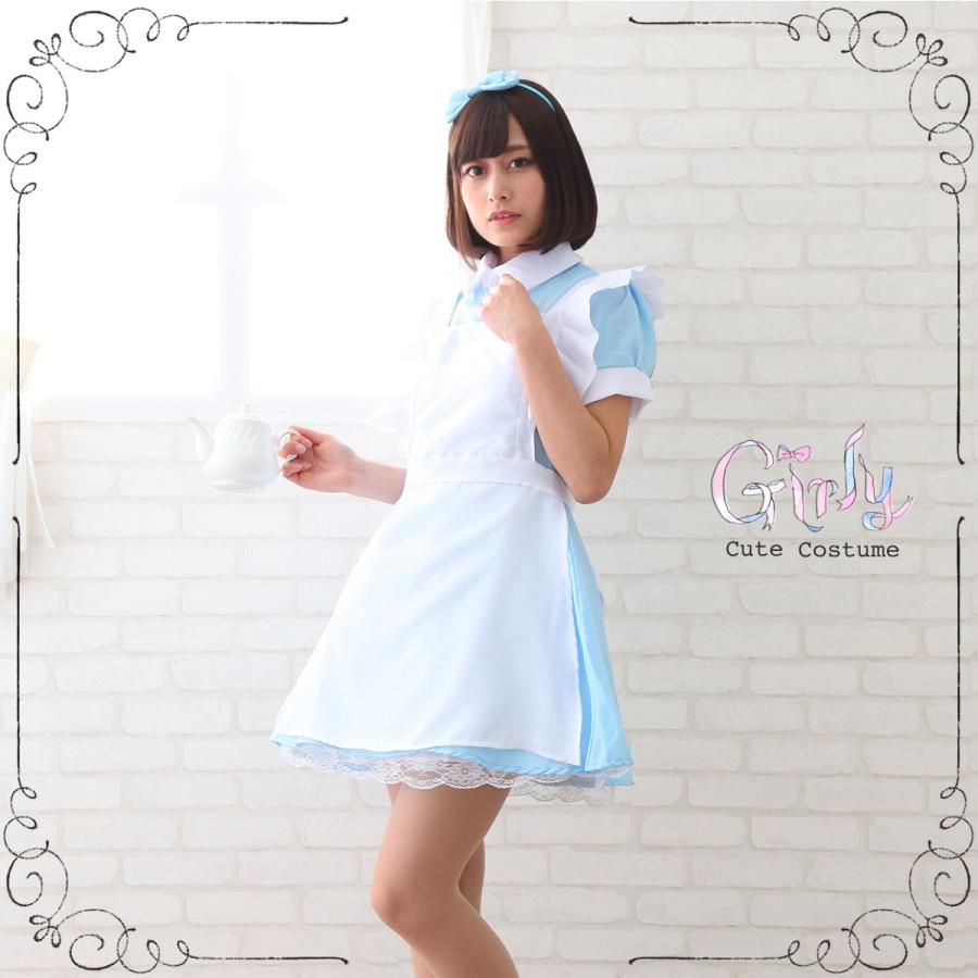 メイド服 アリス コスプレ 黒 可愛い メイド エプロン カチューシャ クラシック 衣装 セクシー ハロウィン コスチューム C960 いいひ Yahoo ショッピング店 通販 Yahoo ショッピング