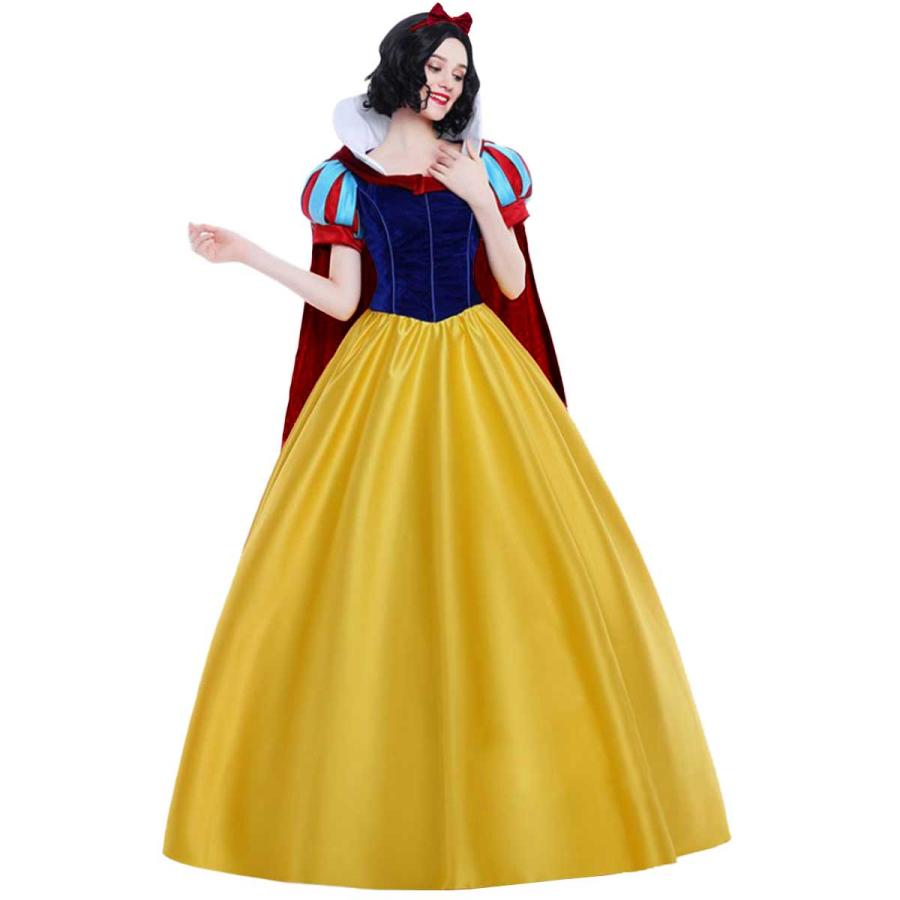 白雪姫 ドレス 衣装 コスプレ プリンセス コスチューム 大人 白雪姫 ドレス 衣装 コスプレ プリンセス コスチューム 大人