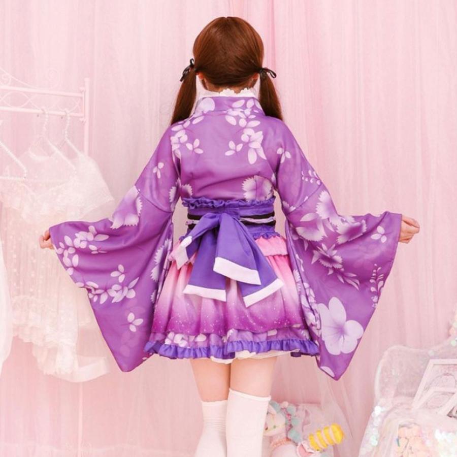 和服 着物 コスチューム レディース 花魁 コスプレ ハロウィン おいらん 浴衣 和装 アイドル 衣装 和風 コス 仮装 D384 いいひ Yahoo ショッピング店 通販 Yahoo ショッピング