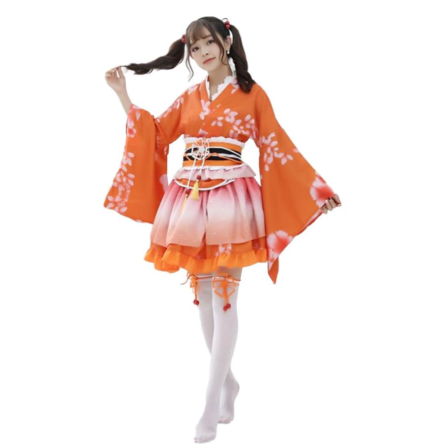 和服 着物 コスチューム レディース 花魁 コスプレ ハロウィン おいらん 浴衣 和装 アイドル 衣装 和風 コス 仮装 D387 いいひ Yahoo ショッピング店 通販 Yahoo ショッピング