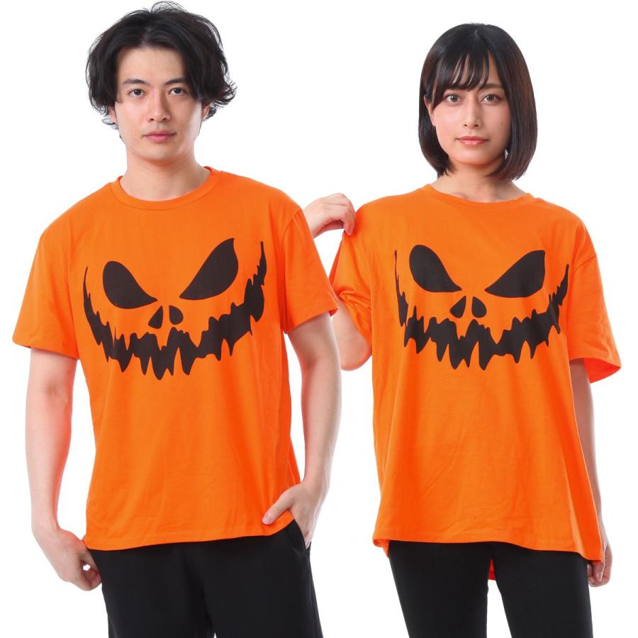 ハロウィン コスプレ Tシャツ パンプキン 面白 仮装 コスチューム かぼちゃ Tシャツ おもしろ 衣装 D403 いいひ Yahoo ショッピング店 通販 Yahoo ショッピング
